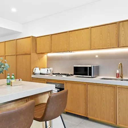 Morden Urban 2Bed In Waterloo Apartment Sydney Exterior photo