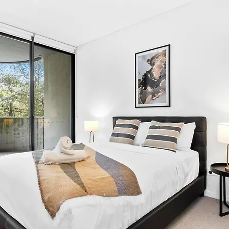Morden Urban 2Bed In Waterloo Apartment Sydney Exterior photo